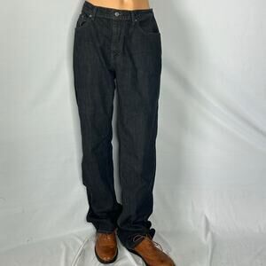 Levi’s 559 Jeans Mens 38x38 Black Relaxed Straight Long Inseam Tall Denim